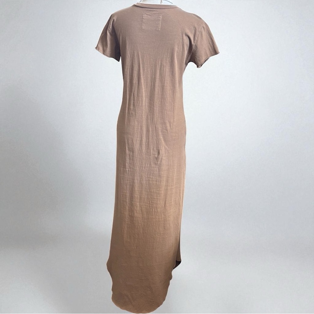 FRANK & EILEEN Harper Perfect Tee Maxi Dress in Cappuccino (S) - Picture 6 of 8